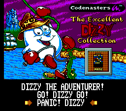 Заставка игры Excellent Dizzy Collection, The